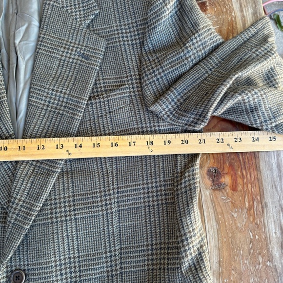 Mens Alpaca Blazer Sportscoat Nordstrom Mackey Spatz 40 Made in Italy - Picture 8 of 16